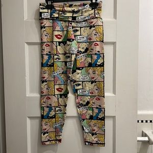 COMIC BOOK ORINT LEGGINGS